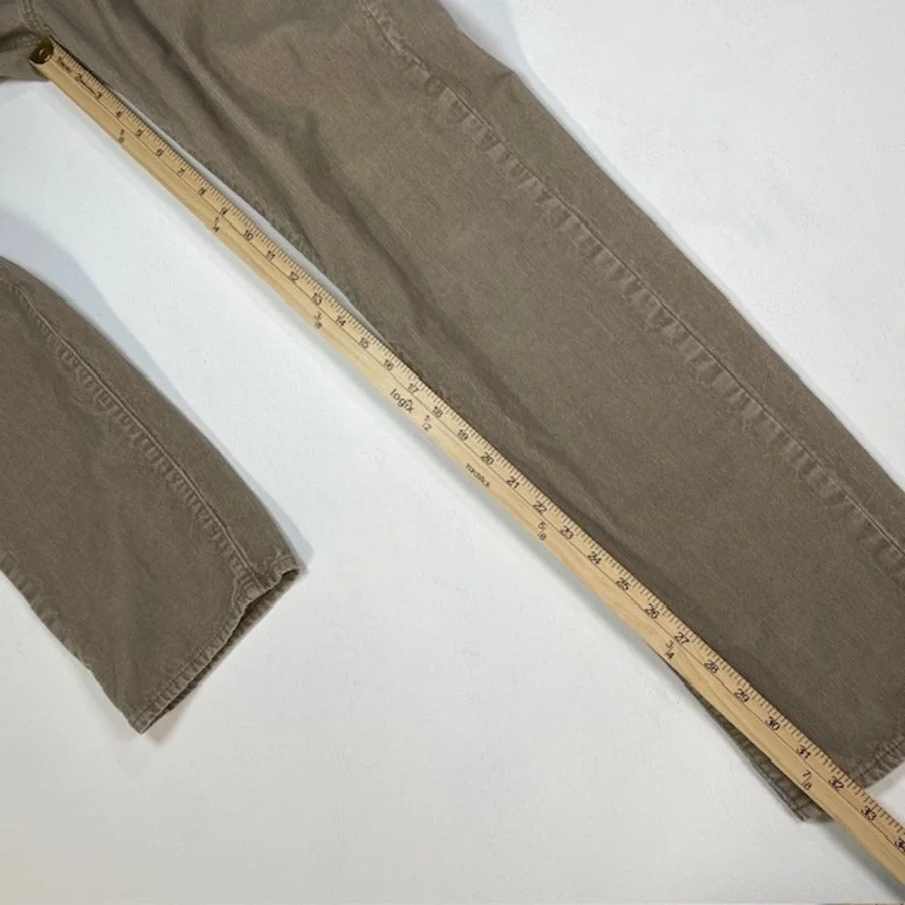 J.Crew‎ The Sutton Tan Khaki Corduroy Straight Leg Pants Mens 32x34 (32x32)